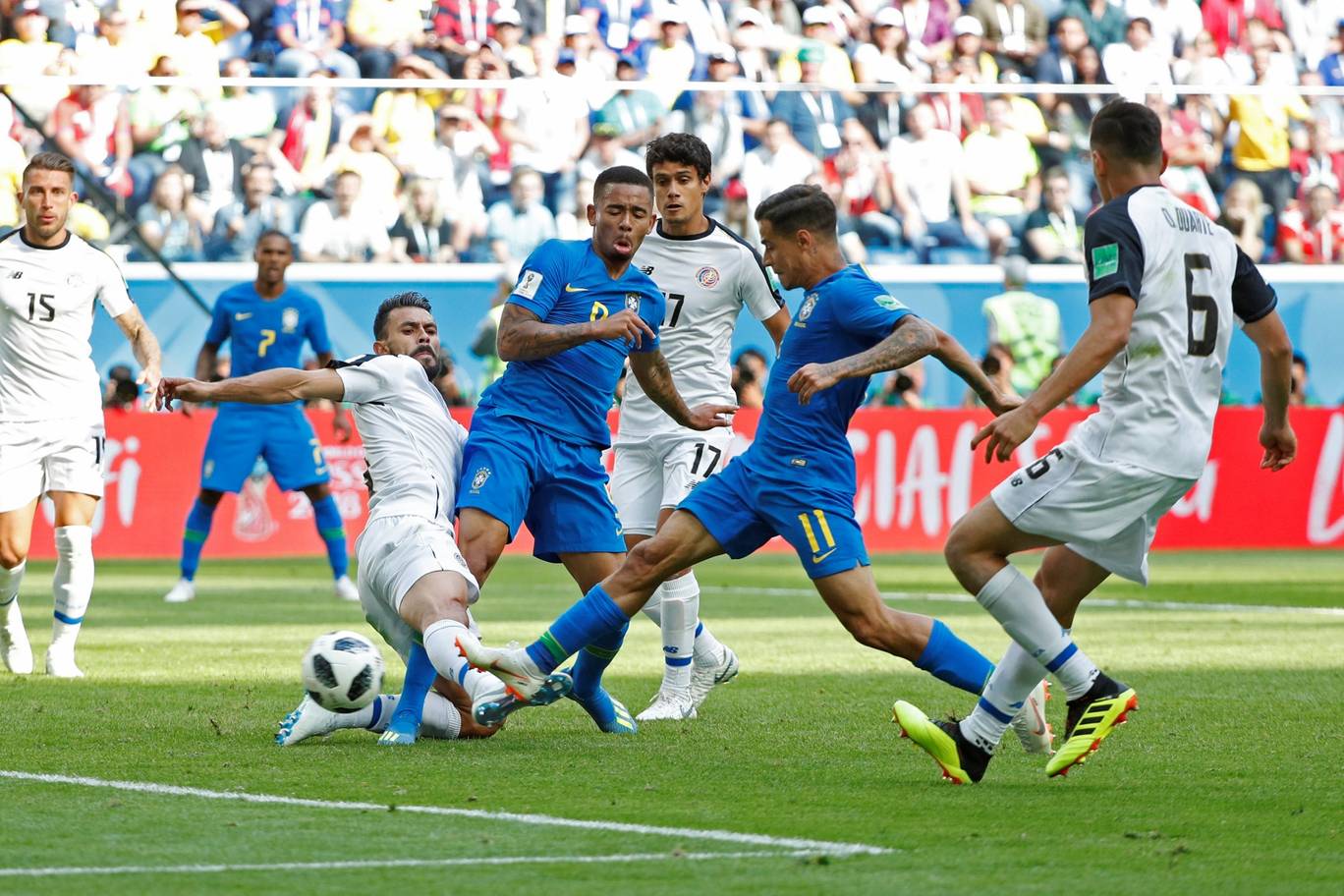 Brazil 2 Costa Rica 0